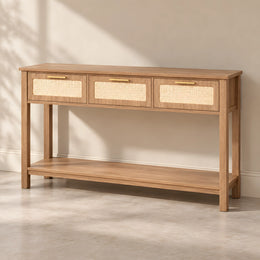 Crosaty Wooden Console Table