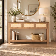 Crosaty Wooden Console Table