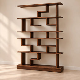 Culnivora Wooden Bookshelf & Open Display Storage