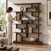Culnivora Wooden Bookshelf & Open Display Storage
