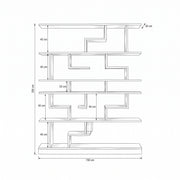 Culnivora Wooden Bookshelf & Open Display Storage
