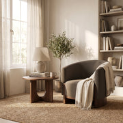 Curvinora Upholstered Accent Chair