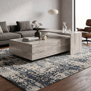 Vero Pearl Travertine Coffee Table
