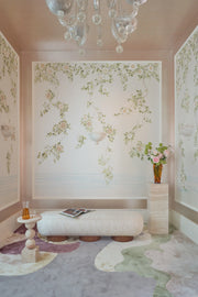 Zelda White Travertine Plinth