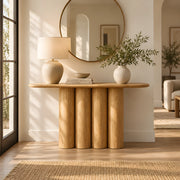 Derveno Wooden Console Table
