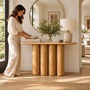 Derveno Wooden Console Table