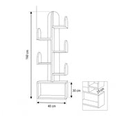 Dozloco Cactus Kids Bookcase & Storage Shelf