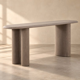 Ellirovy Wooden Console Table