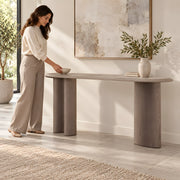 Ellirovy Wooden Console Table