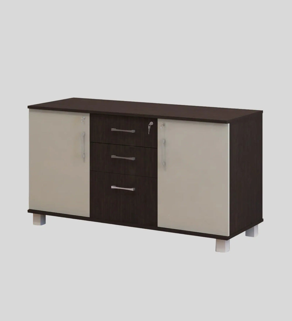 Embassy Zoro Storage Unit In African Oak Finish