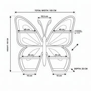 Farfalla Butterfly Kids Bookcase