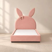 Fiocco Pink Bunny Kids Single Bed