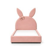 Fiocco Pink Bunny Kids Single Bed