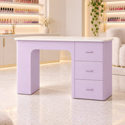 Floota Premium Manicure Table with Rounded Corners