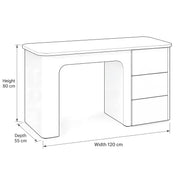 Floota Premium Manicure Table with Rounded Corners