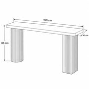 Flumoly Wooden Console Table