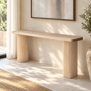 Flumoly Wooden Console Table