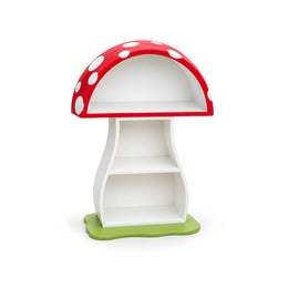 Alternate view of Fungo Mushroom Kids Bookcase, showing mushroom-inspired design for a closer look at the product design.