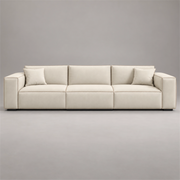 Gimekana Beige 3 Seater Sofa