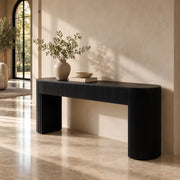 Hamiltola Black Console Table