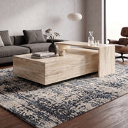 Vero Ivory Travertine Coffee Table