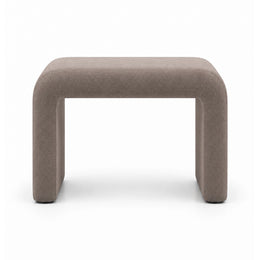 Hoksala Upholstered Pedicure Footrest pairs a continuous upholstered frame with an open centre against a white backdrop.