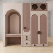 Holarch Kids Wardrobe with Study Area