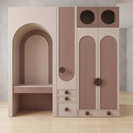 Holarch Kids Wardrobe with Study Area