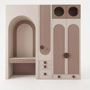 Holarch Kids Wardrobe with Study Area