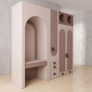 Holarch Kids Wardrobe with Study Area