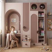 Holarch Kids Wardrobe with Study Area