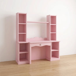 Ivinty Kids Study Desk with Storage Shelves & Drawer