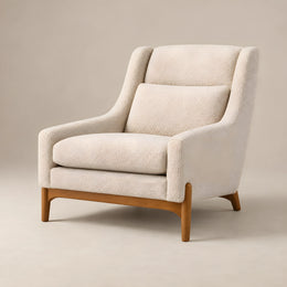 Jelmony Beige Accent Chair