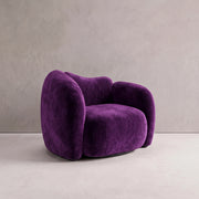 Kaitora Purple Modern Manicure Chair