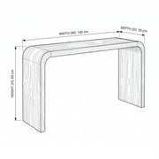 Kayalosa Wooden Console Table