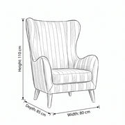 Kingaro Grey Pedicure Chair