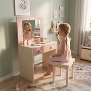 Princesa Kids Dressing Table with Mirror