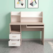 Kutisy Kids Study Desk with Storage Shelves & Drawers