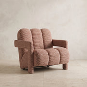 Lampy Brown Patterned Pedicure Chair