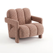 Lampy Brown Patterned Pedicure Chair