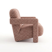 Lampy Brown Patterned Pedicure Chair
