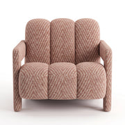 Lampy Brown Patterned Pedicure Chair
