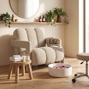 Lampy Beige Pedicure Chair