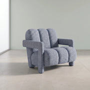 Lampy Dusty Blue Pedicure Chair