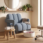 Lampy Dusty Blue Pedicure Chair