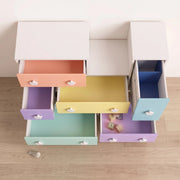Lavinsh Kids Chest of Drawers with Star Handles