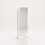 Leafaly White Salon Mirror Stand