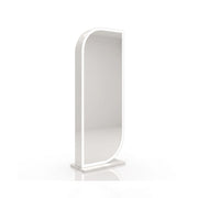 Leafaly White Salon Mirror Stand