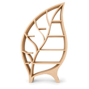 Leafora Leaf-Shaped Wooden Bookshelf