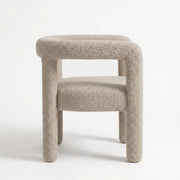 Liara Premium Beige Bouclé Manicure Chair